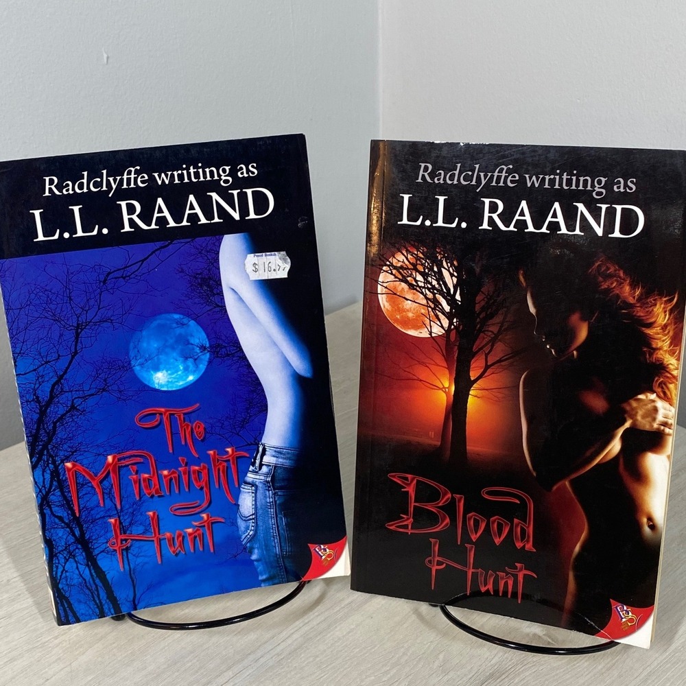 Lot of 2 LL Raand Midnight Hunters Series Vampire Romance PB Midnight Blood Hunt